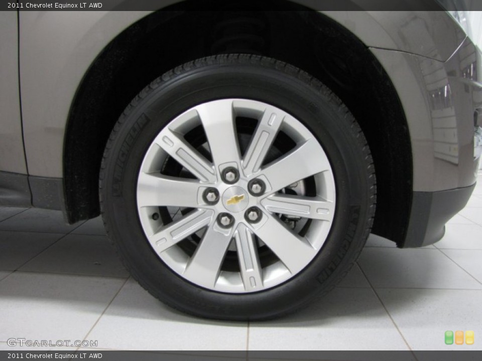 2011 Chevrolet Equinox LT AWD Wheel and Tire Photo #77667087