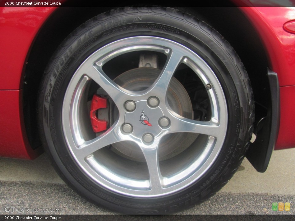 2000 Chevrolet Corvette Coupe Wheel and Tire Photo #77679258