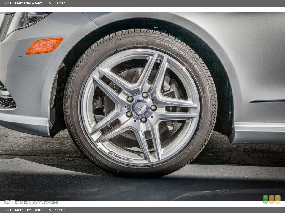 2013 Mercedes-Benz E 350 Sedan Wheel and Tire Photo #77679399