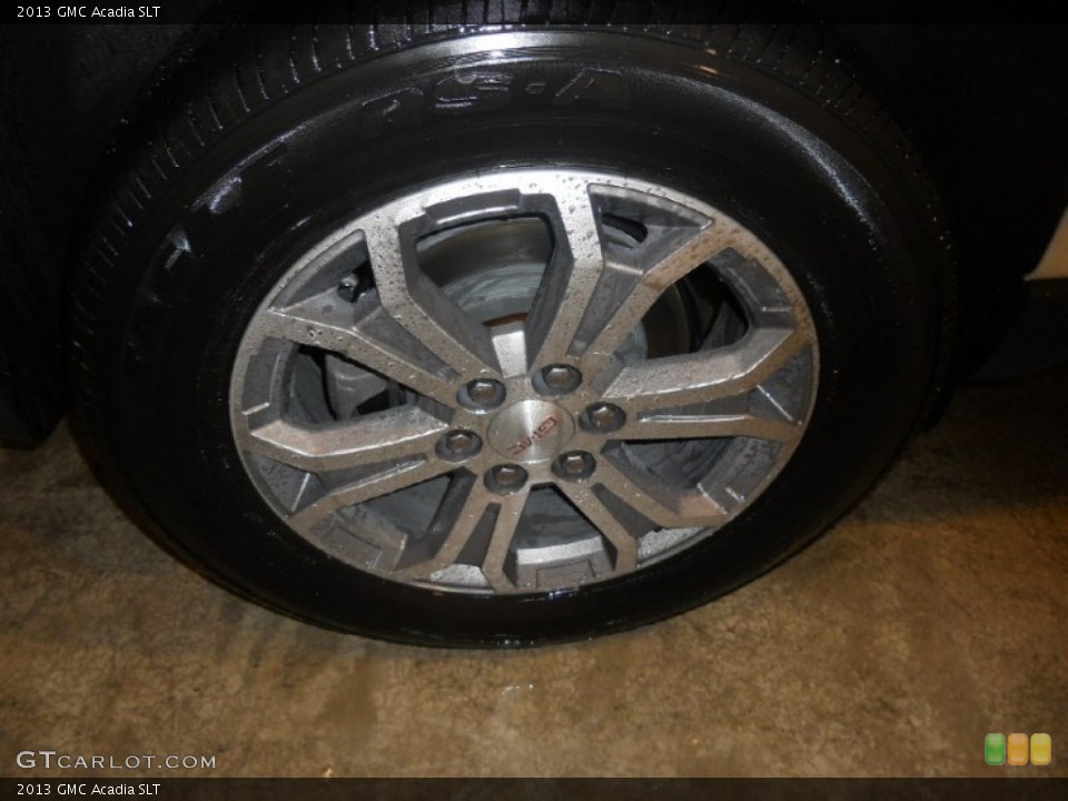 2013 GMC Acadia SLT Wheel and Tire Photo #77679546
