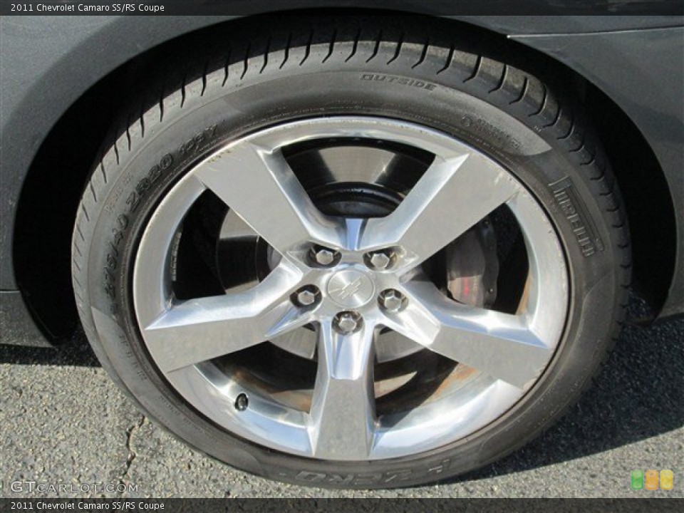 2011 Chevrolet Camaro SS/RS Coupe Wheel and Tire Photo #77683757