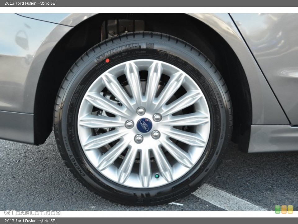 2013 Ford Fusion Hybrid SE Wheel and Tire Photo #77684385