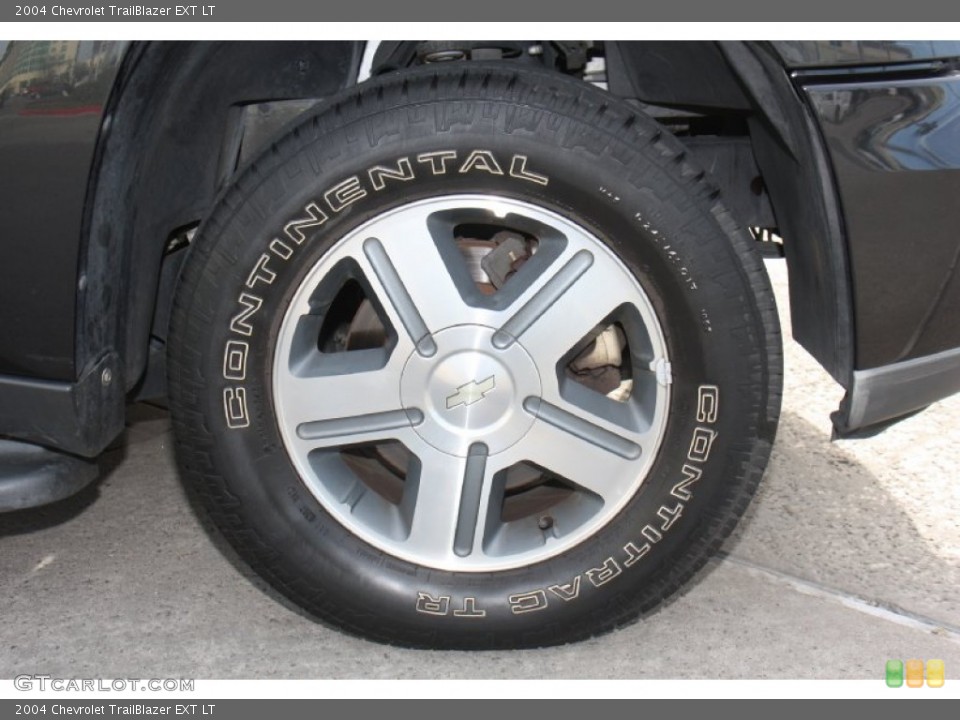 2004 Chevrolet TrailBlazer EXT LT Wheel and Tire Photo #77685370