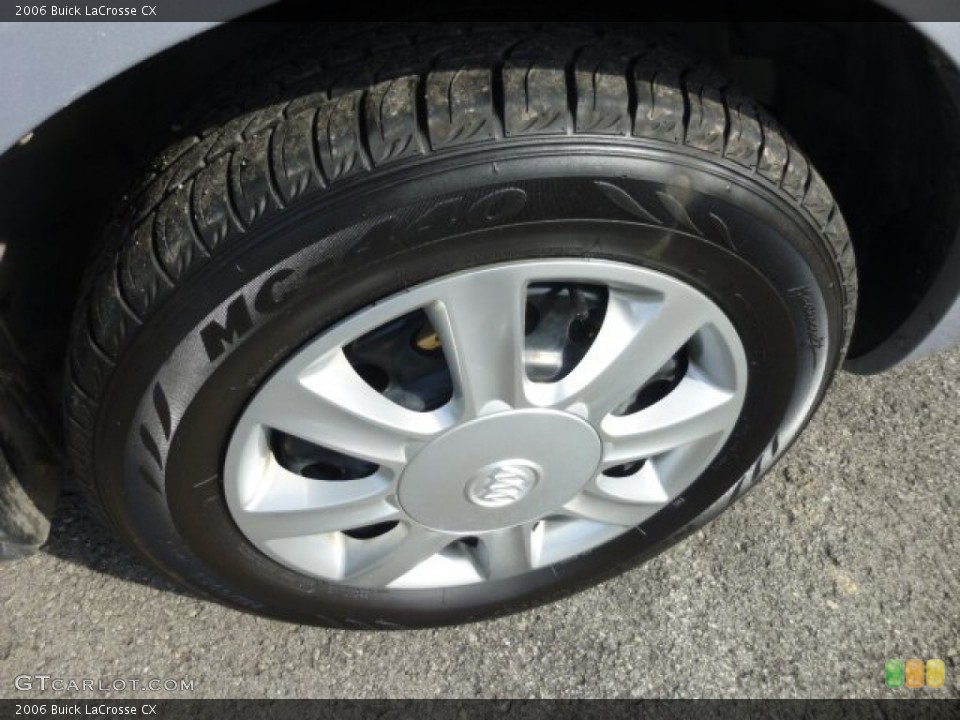 2006 Buick LaCrosse CX Wheel and Tire Photo #77693802