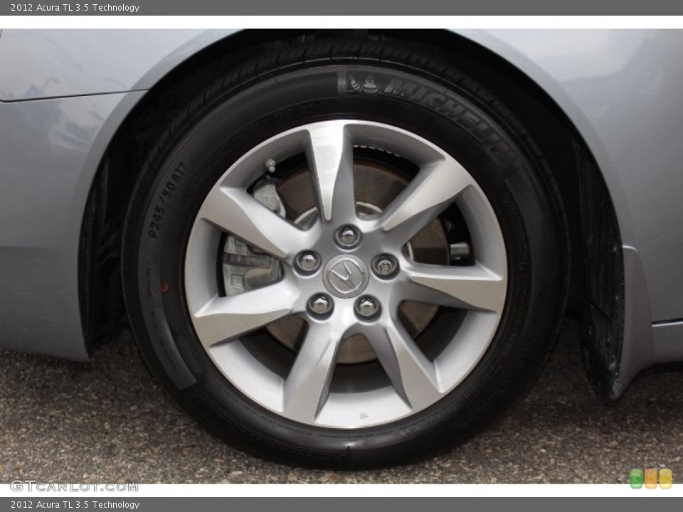 2012 Acura TL 3.5 Technology Wheel and Tire Photo #77697558