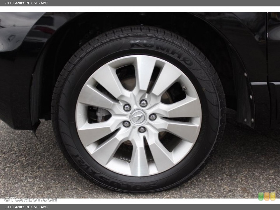 2010 Acura RDX SH-AWD Wheel and Tire Photo #77698224