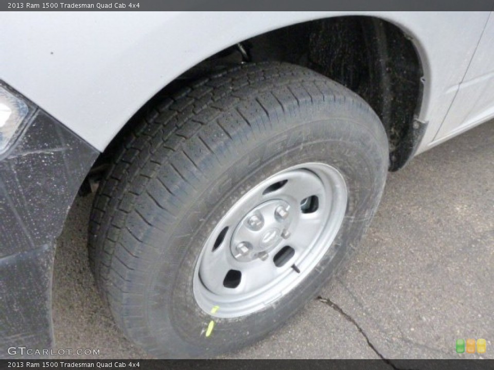 2013 Ram 1500 Tradesman Quad Cab 4x4 Wheel and Tire Photo #77698728