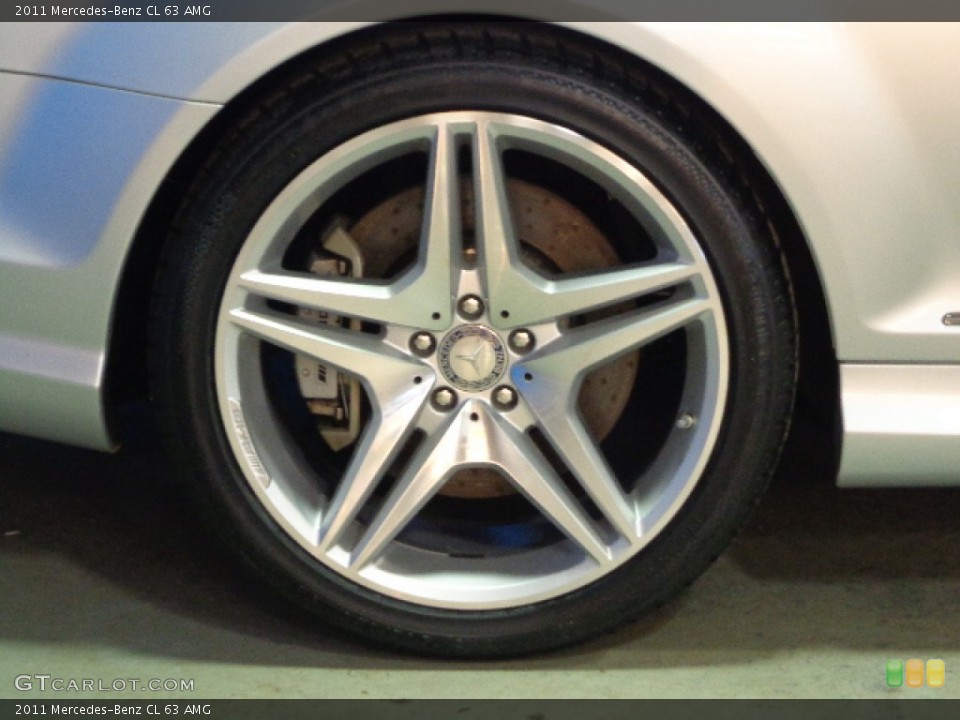 2011 Mercedes-Benz CL 63 AMG Wheel and Tire Photo #77700760