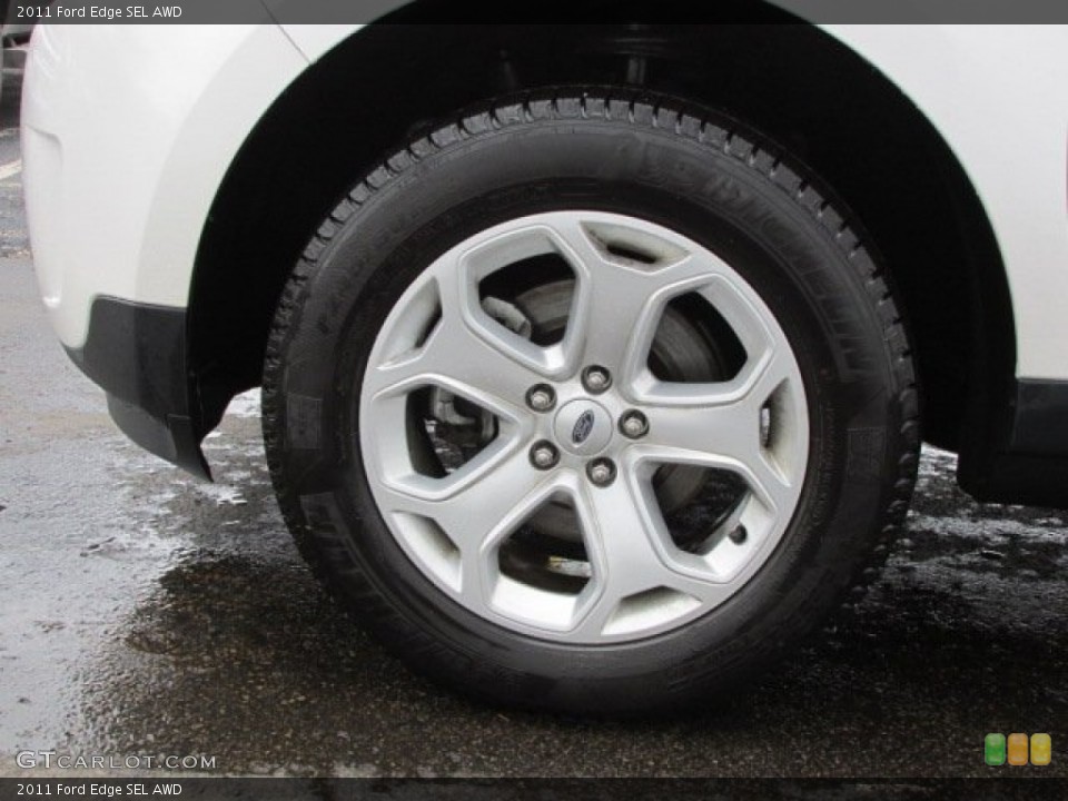 2011 Ford Edge SEL AWD Wheel and Tire Photo #77702190