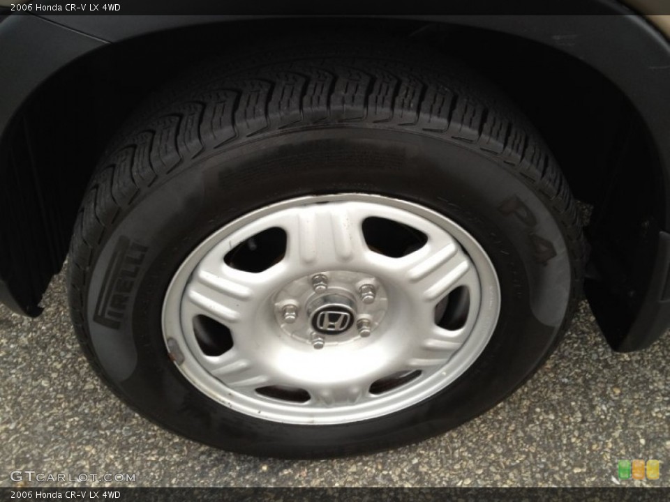 2006 Honda CR-V LX 4WD Wheel and Tire Photo #77703624