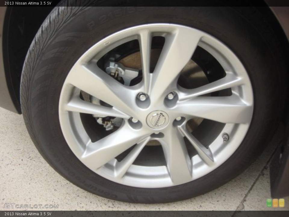 2013 Nissan Altima 3.5 SV Wheel and Tire Photo #77704452