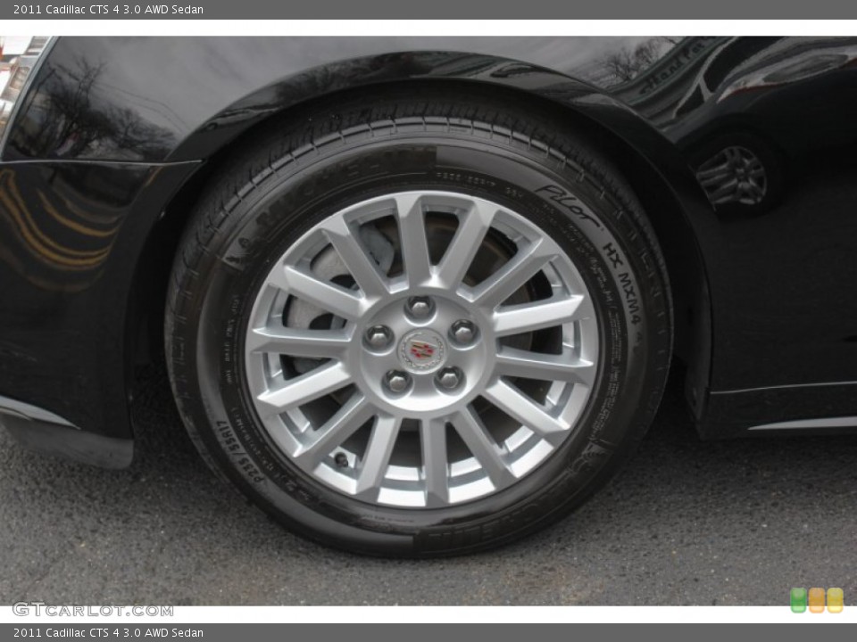 2011 Cadillac CTS 4 3.0 AWD Sedan Wheel and Tire Photo #77705851