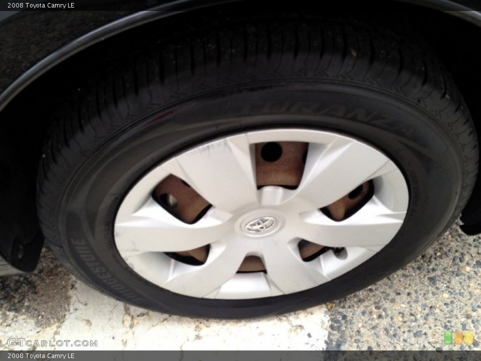2008 Toyota Camry LE Wheel and Tire Photo #77712627