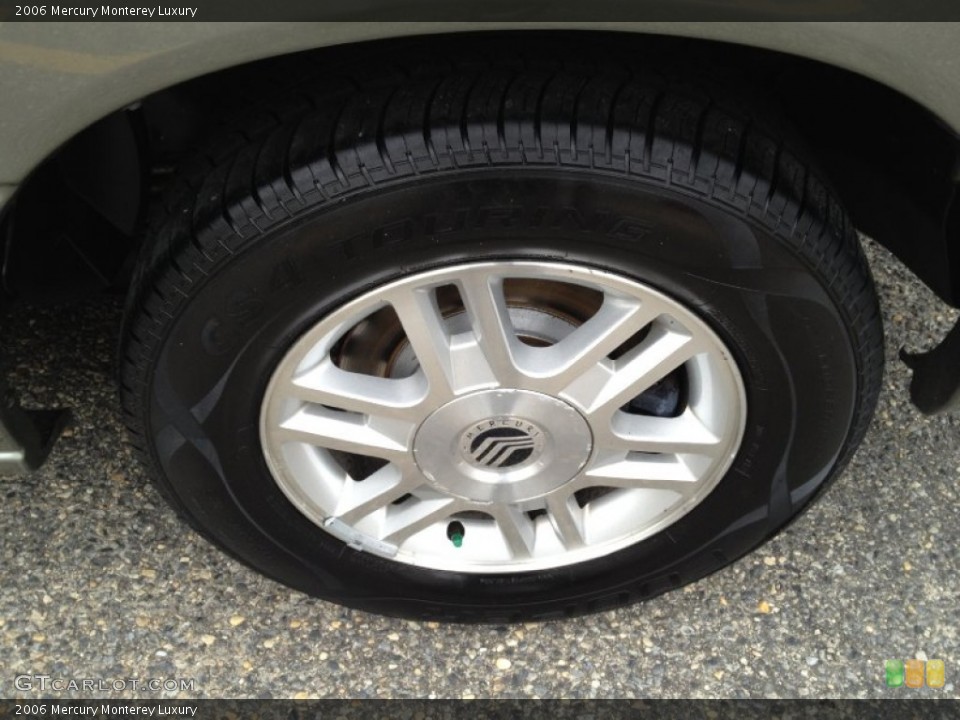 2006 Mercury Monterey Luxury Wheel and Tire Photo #77712825