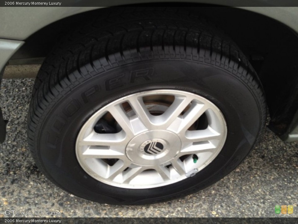 2006 Mercury Monterey Luxury Wheel and Tire Photo #77713185