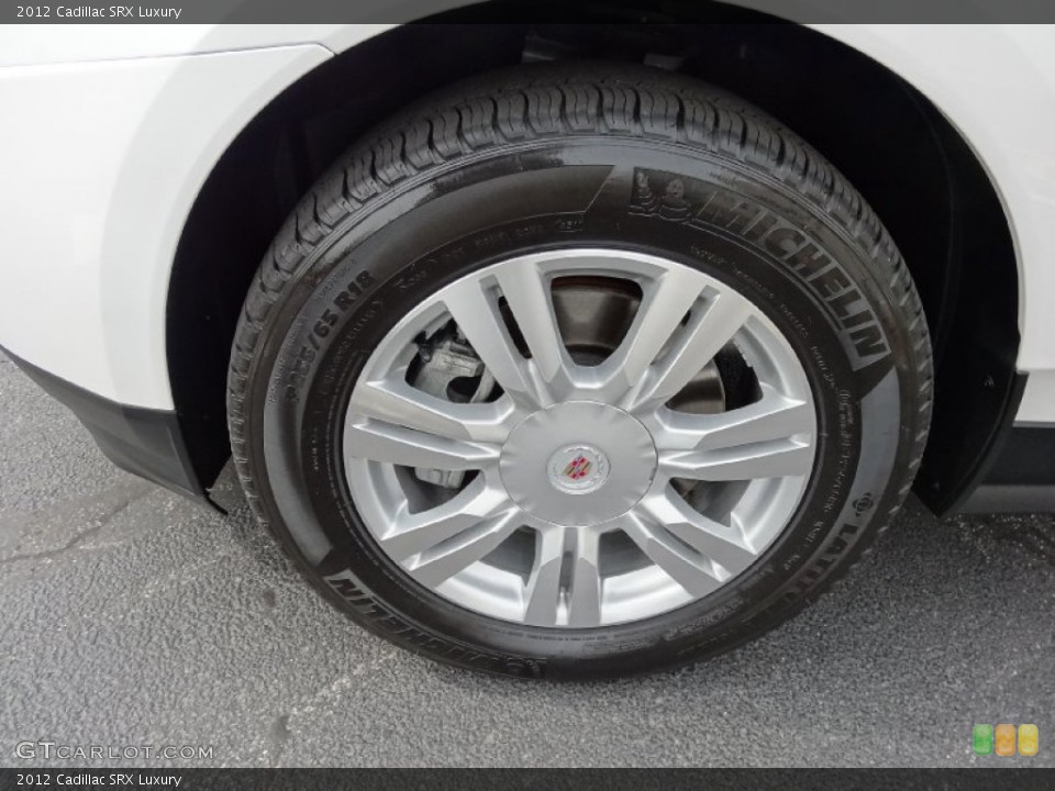2012 Cadillac SRX Luxury Wheel and Tire Photo #77713487
