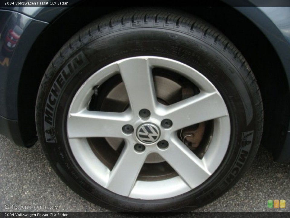 2004 Volkswagen Passat GLX Sedan Wheel and Tire Photo #77714269