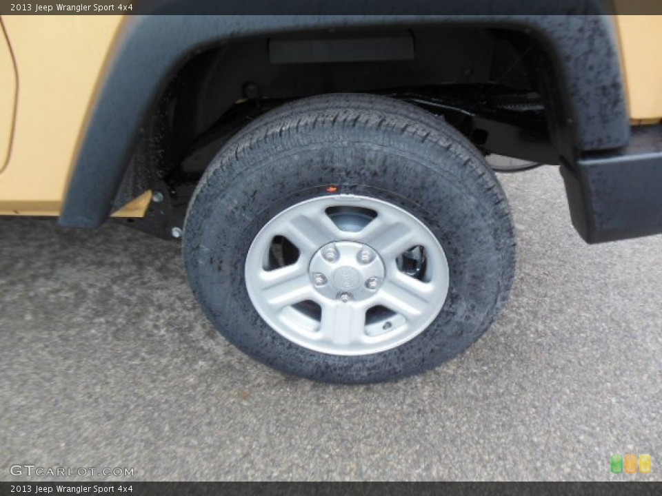 2013 Jeep Wrangler Sport 4x4 Wheel and Tire Photo #77714364