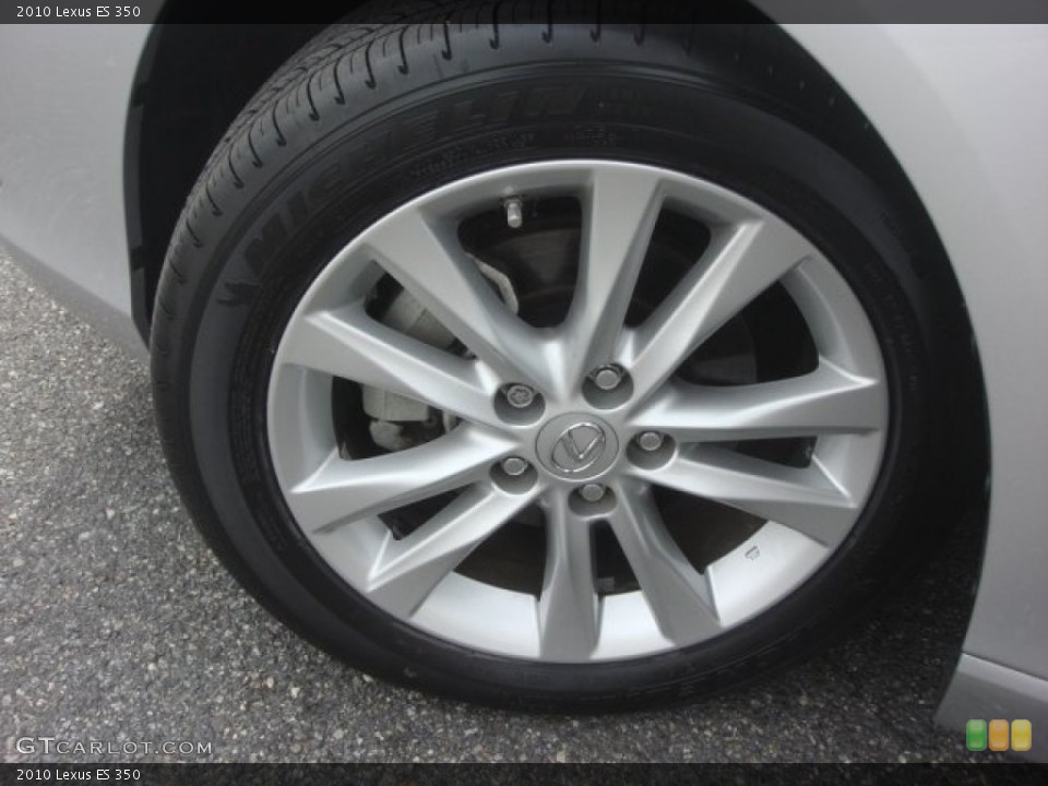 2010 Lexus ES 350 Wheel and Tire Photo #77714365