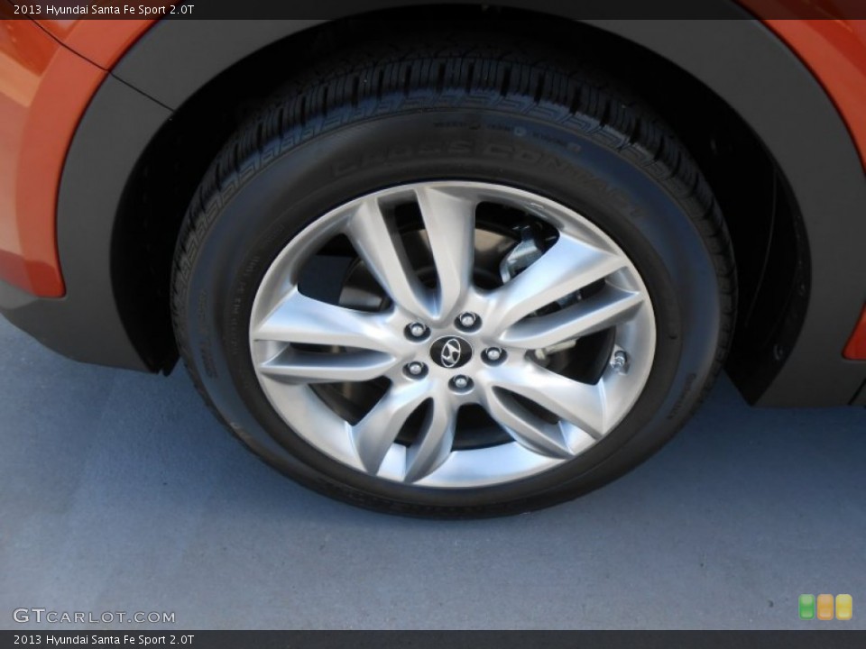 2013 Hyundai Santa Fe Sport 2.0T Wheel and Tire Photo #77715468