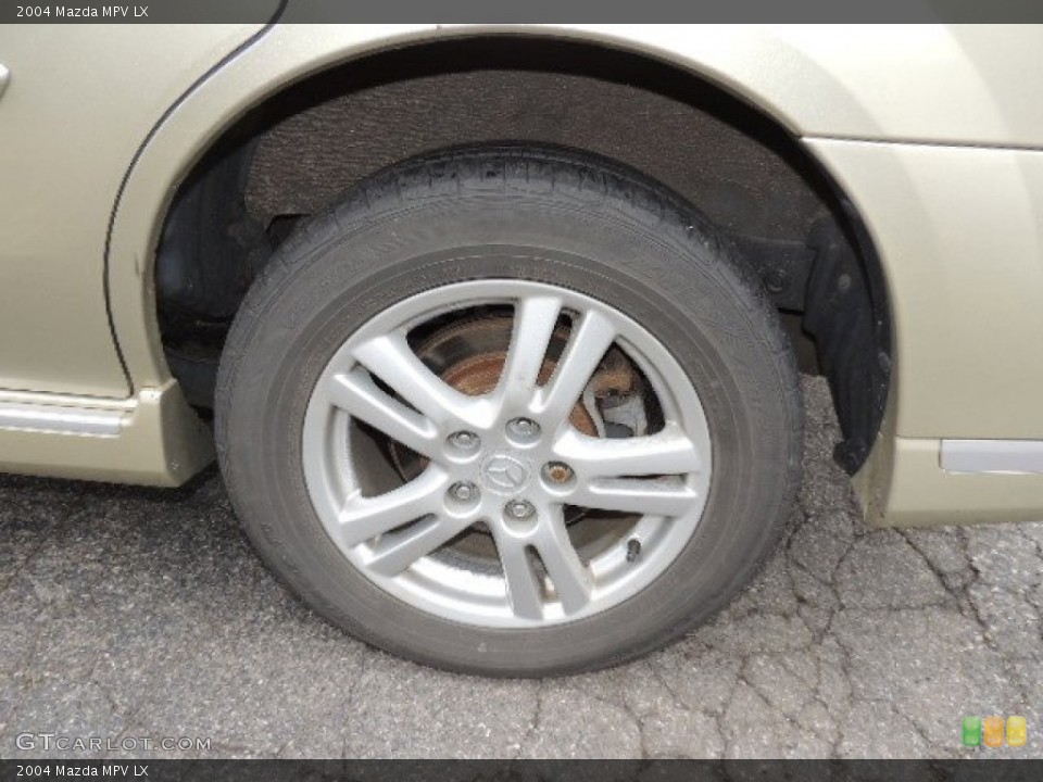 2004 Mazda MPV LX Wheel and Tire Photo #77716305