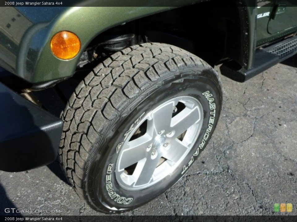 2008 Jeep Wrangler Sahara 4x4 Wheel and Tire Photo #77720241