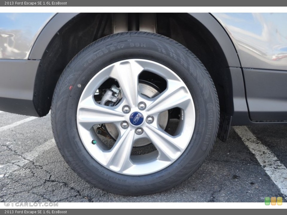2013 Ford Escape SE 1.6L EcoBoost Wheel and Tire Photo #77727789