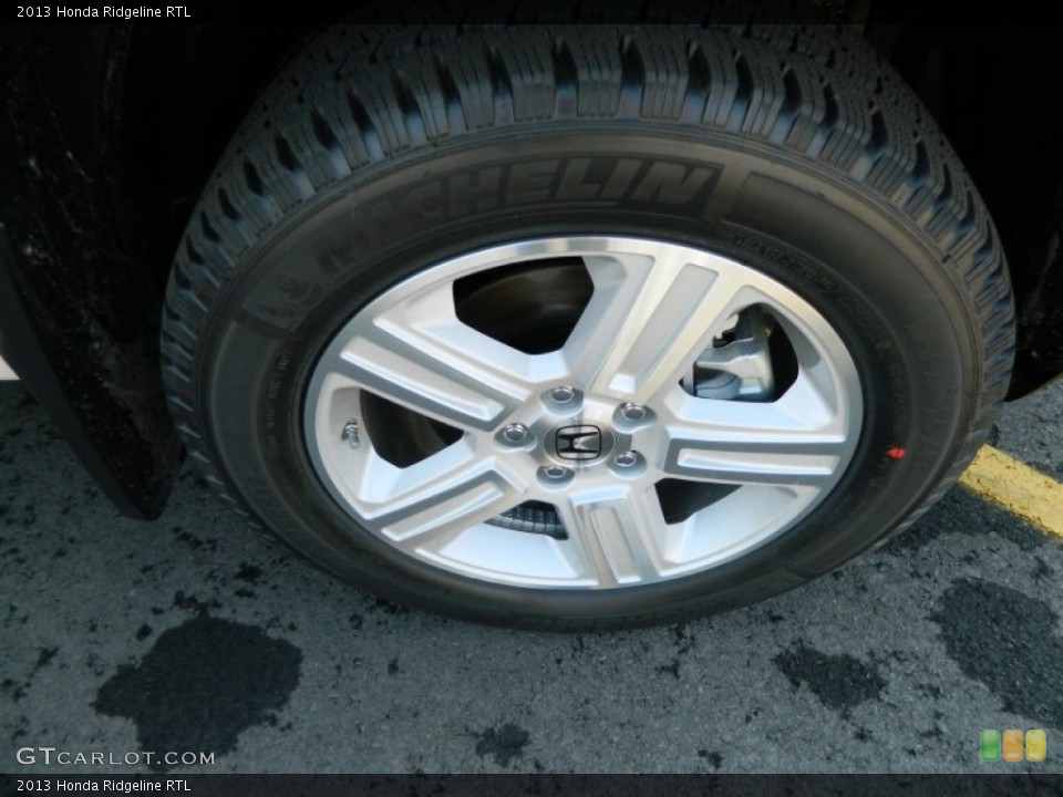 2013 Honda Ridgeline RTL Wheel and Tire Photo #77729973