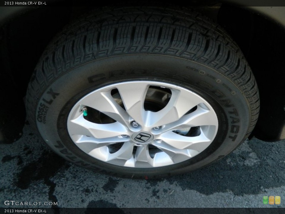 2013 Honda CR-V EX-L Wheel and Tire Photo #77730400