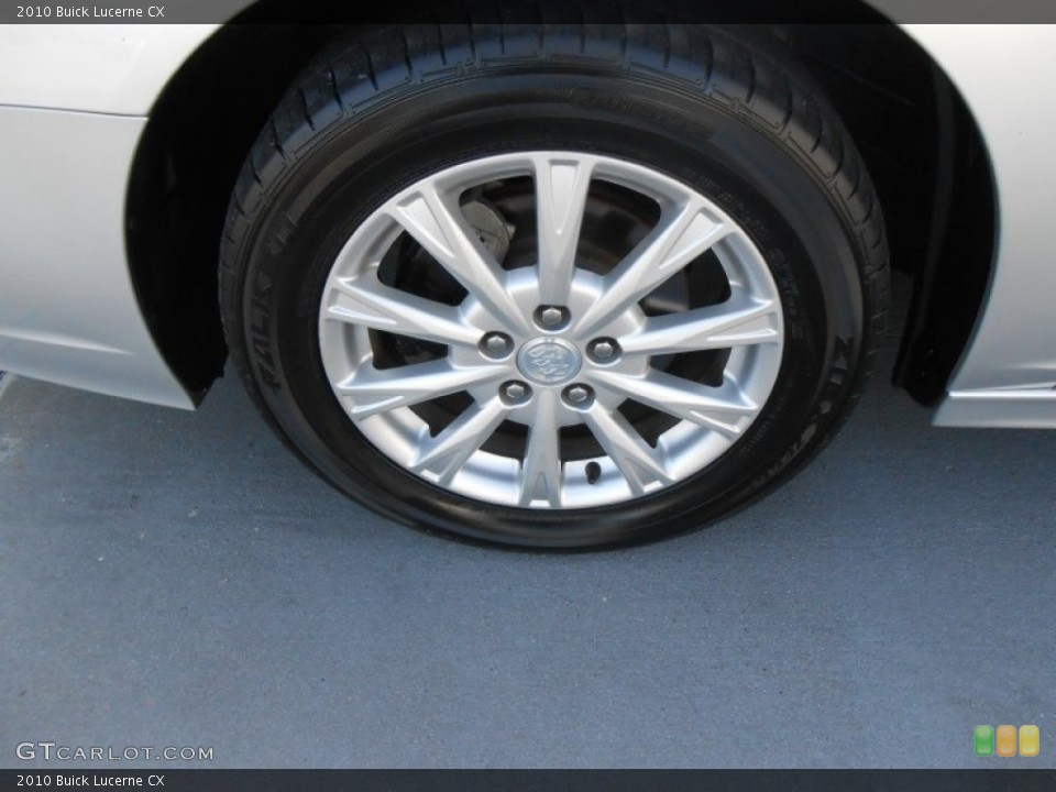 2010 Buick Lucerne CX Wheel and Tire Photo #77730621