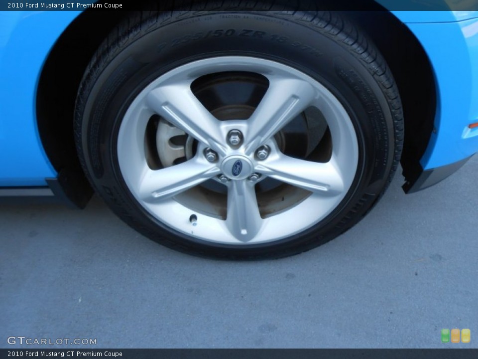 2010 Ford Mustang GT Premium Coupe Wheel and Tire Photo #77731715