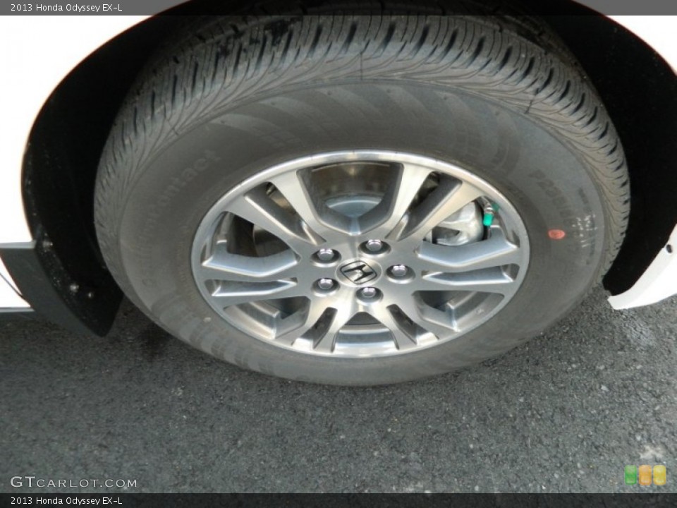 2013 Honda Odyssey EX-L Wheel and Tire Photo #77731913