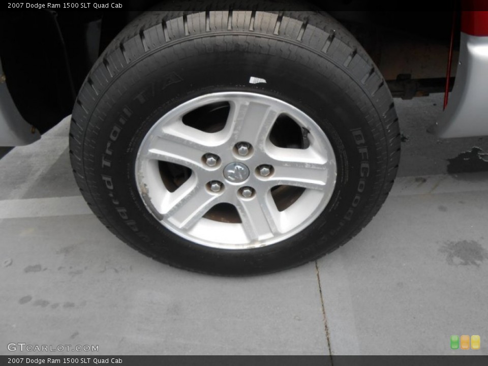 2007 Dodge Ram 1500 SLT Quad Cab Wheel and Tire Photo #77733392