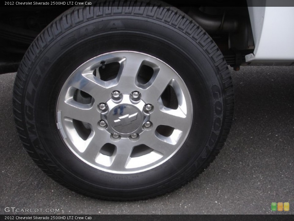 2012 Chevrolet Silverado 2500HD LTZ Crew Cab Wheel and Tire Photo #77735315