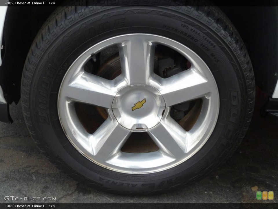 2009 Chevrolet Tahoe LT 4x4 Wheel and Tire Photo #77735730