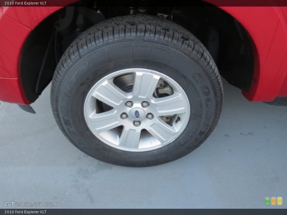 2010 Ford Explorer XLT Wheel and Tire Photo #77737932
