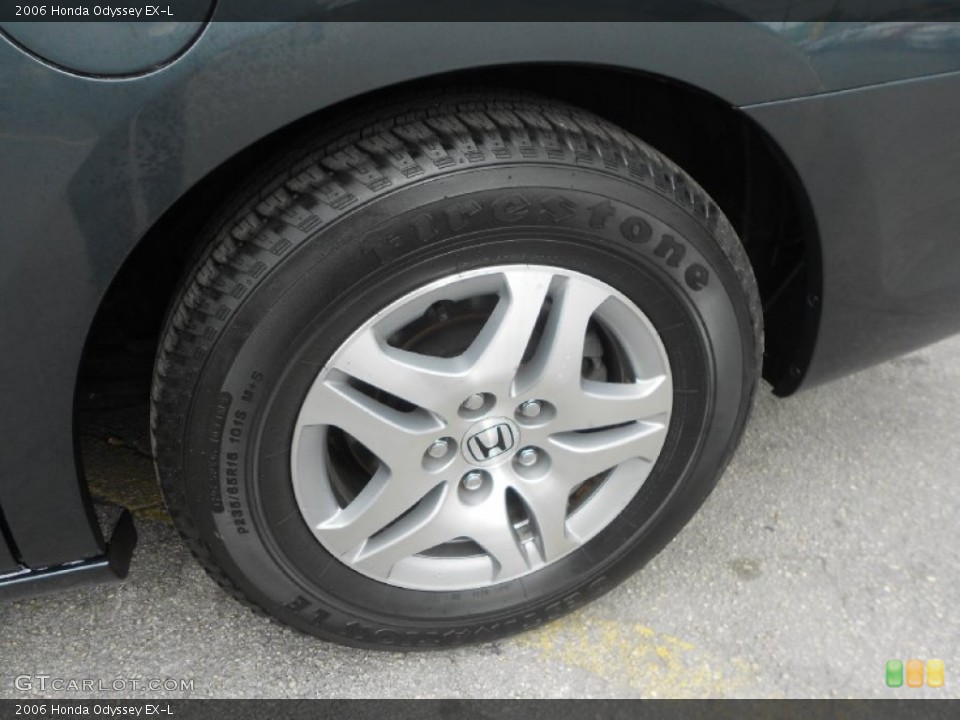 2006 Honda Odyssey EX-L Wheel and Tire Photo #77740179