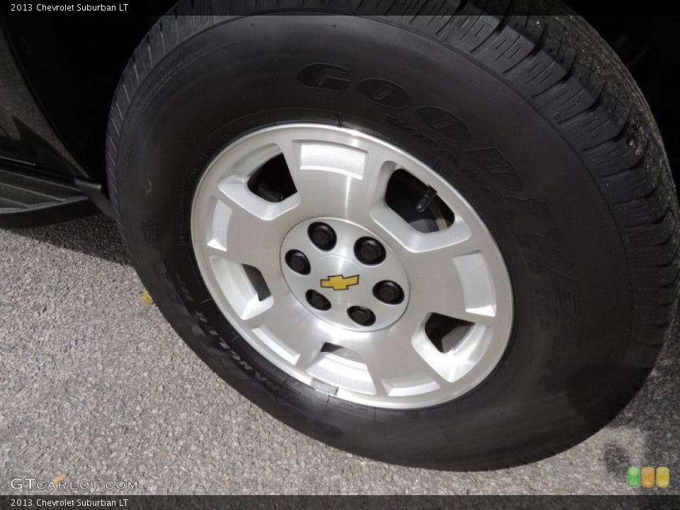 2013 Chevrolet Suburban LT Wheel and Tire Photo #77741166