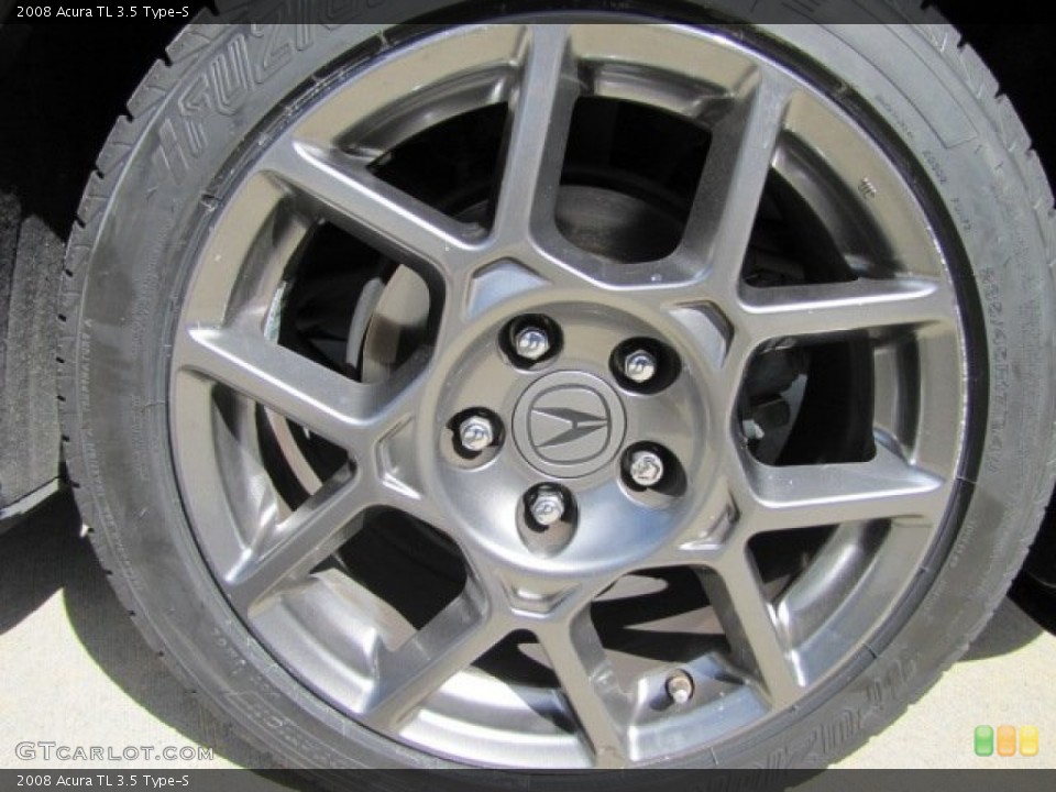 2008 Acura TL 3.5 Type-S Wheel and Tire Photo #77742927