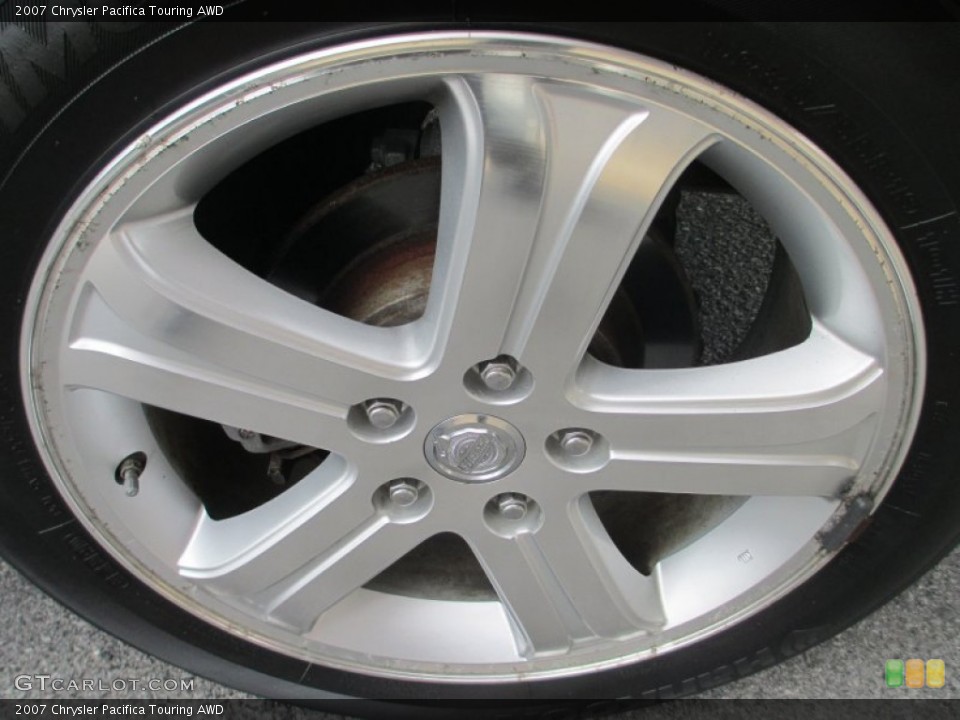 2007 Chrysler Pacifica Touring AWD Wheel and Tire Photo #77745901