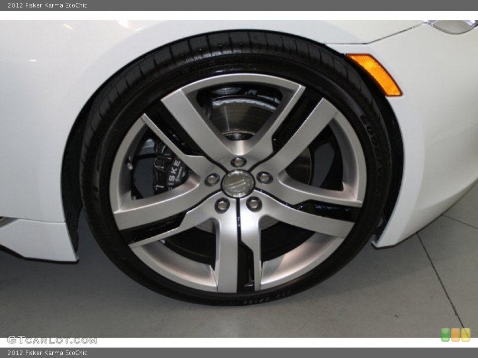 2012 Fisker Karma EcoChic Wheel and Tire Photo #77750639