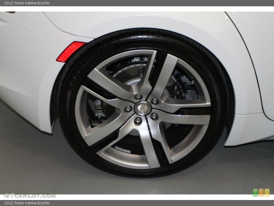 2012 Fisker Karma EcoChic Wheel and Tire Photo #77750660