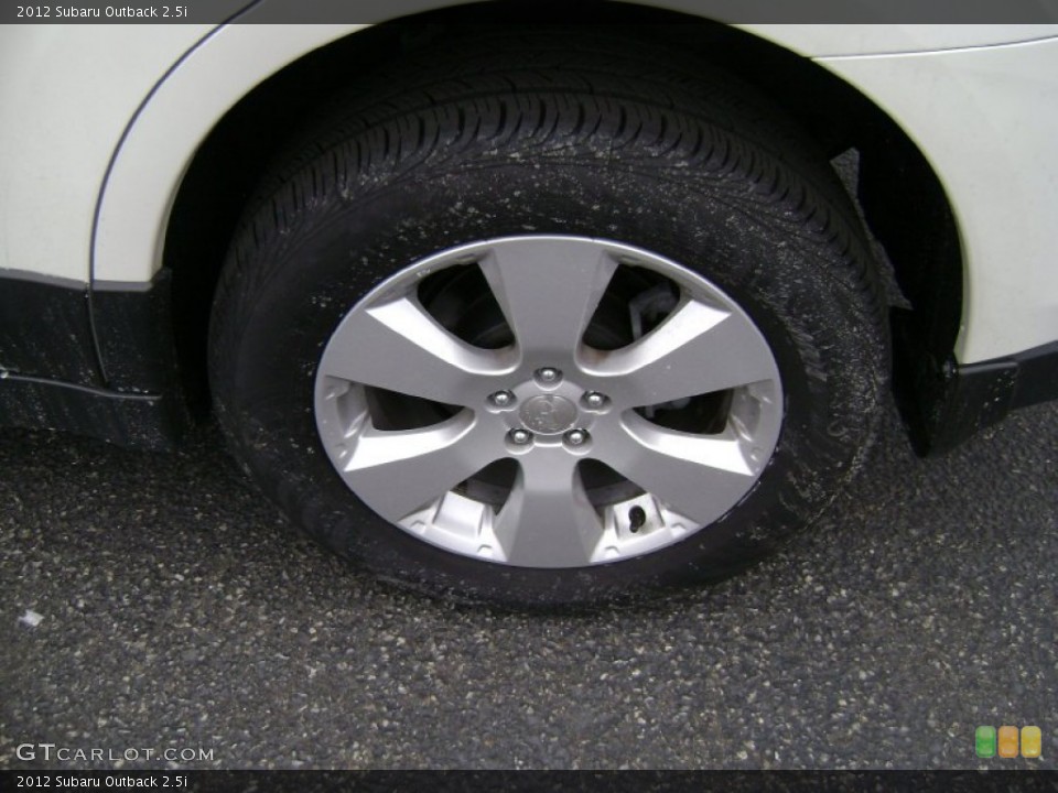 2012 Subaru Outback 2.5i Wheel and Tire Photo #77751956