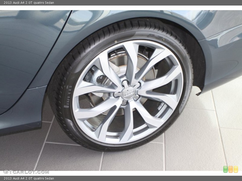 2013 Audi A4 2.0T quattro Sedan Wheel and Tire Photo #77753459