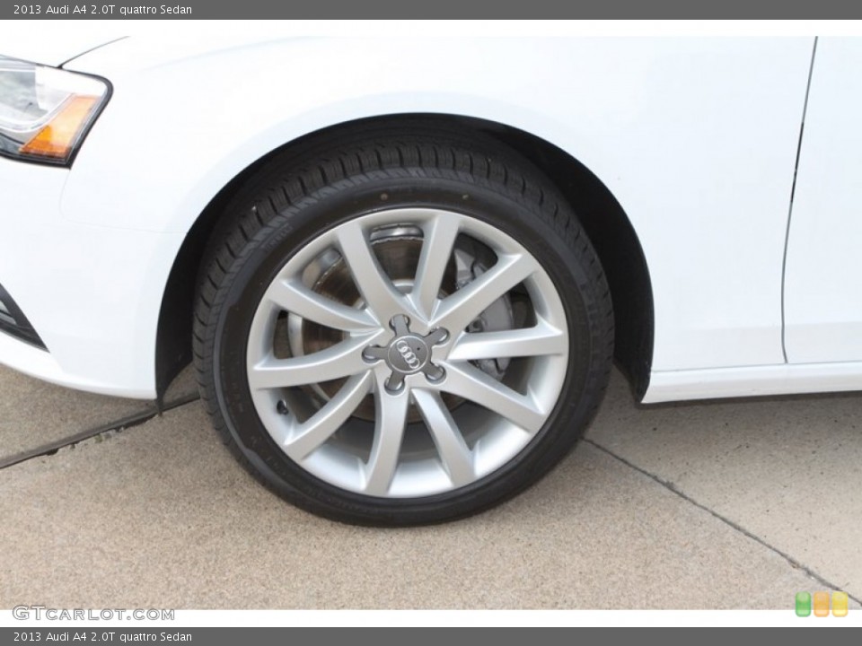 2013 Audi A4 2.0T quattro Sedan Wheel and Tire Photo #77753883
