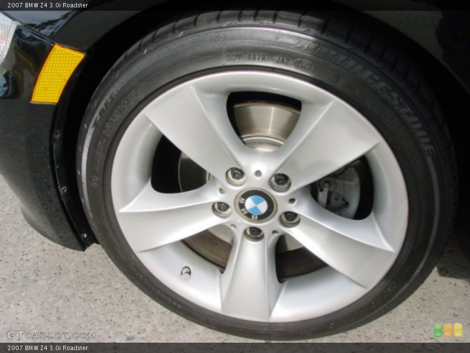 2007 BMW Z4 3.0i Roadster Wheel and Tire Photo #77756301