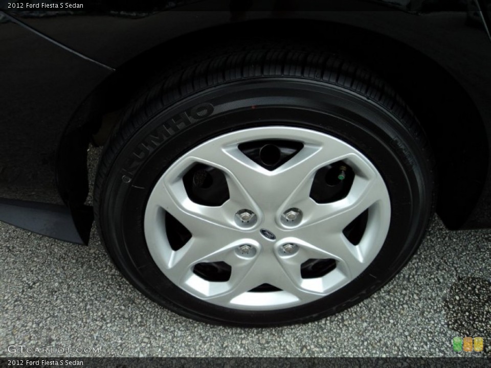2012 Ford Fiesta S Sedan Wheel and Tire Photo #77757102