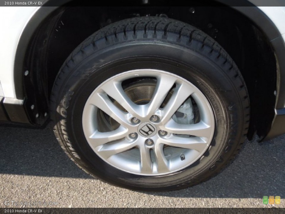 2010 Honda CR-V EX Wheel and Tire Photo #77760371