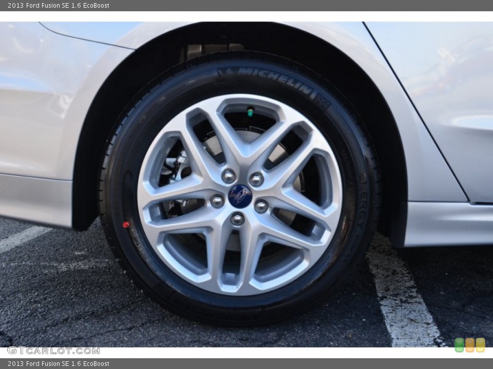2013 Ford Fusion SE 1.6 EcoBoost Wheel and Tire Photo #77760963