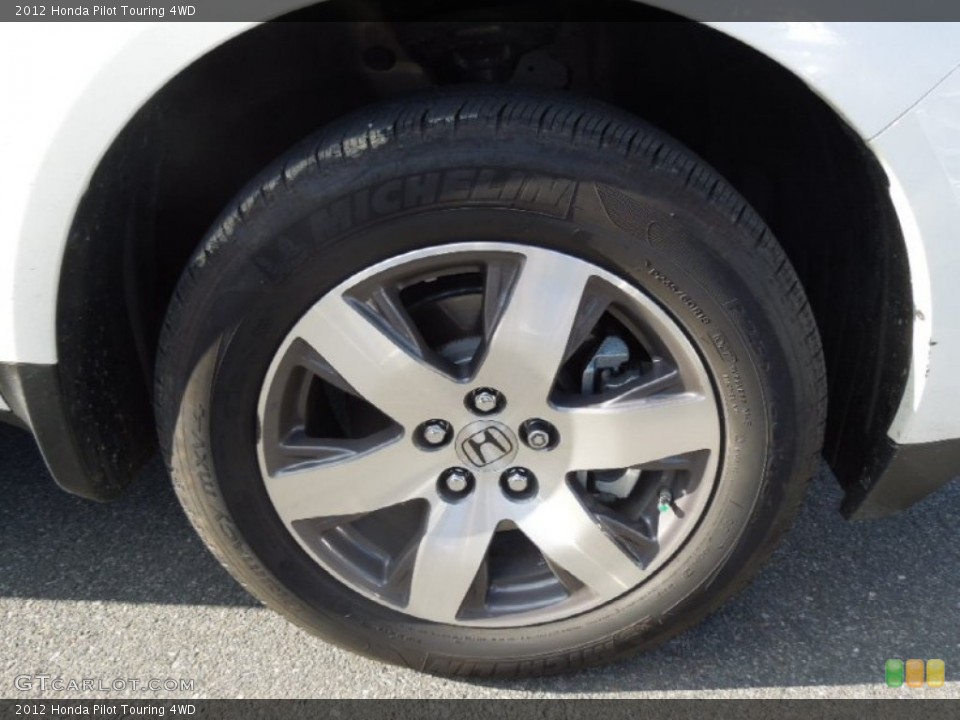 2012 Honda Pilot Touring 4WD Wheel and Tire Photo #77761158